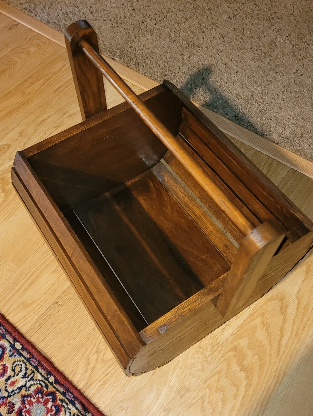 Vintage Slat Basket
